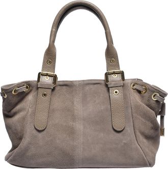 Anna Luchini Beige Rundleer Tas
