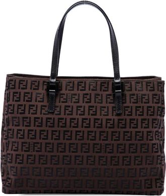 Fendi Pre-owned Fendi Zucchino Canvas Tote Ladies F7YHUTIBCXX64UCZ
