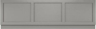 Park Lane Old London Storm Grey Woodgrain 1800mm Bath Front Panel - LOP207