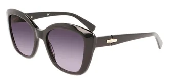 Longchamp LO714S 001 Mens Sunglasses Black Size 54