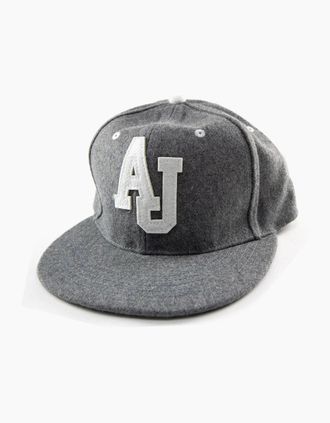 Armani Jeans Mens Armani Jeans Logo Baseball Rapper Cap Grey - Size: SIZE 2