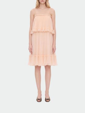 Chlo&eacute; Mini Dress in Chiffon