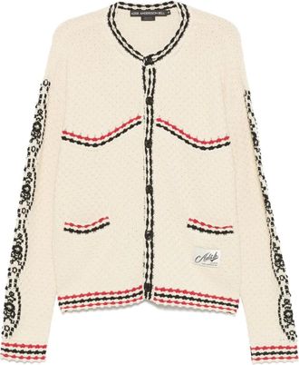 Andersson Bell Cardigan girocollo Fantasia - Toni neutri