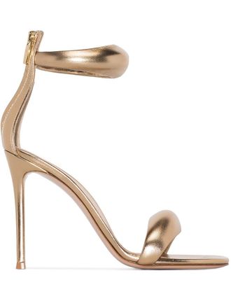 Gianvito Rossi Sandali Bijoux in pelle 105mm - Oro