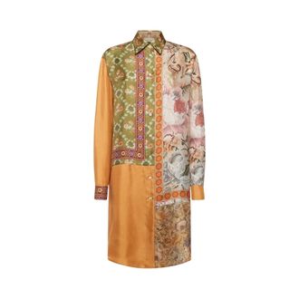 Pierre-Louis Mascia Shirt Dresses, female, Multicolor, Size: XS Aloe Longsleeve Shirt