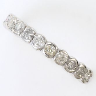 C&A White Gold White Gold (18K) Band Ring (Pre-Owned)