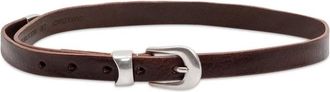 Our Legacy 2 cm Riem - Heren - Riemen - Bruin - 80 CM - Leer - Accessoires