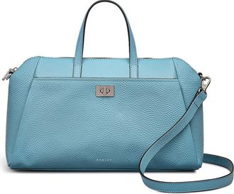 Radley London Brook Avenue Pebbled Leather Small Satchel in Cameo at Nordstrom Rack