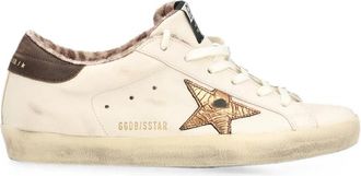 Golden Goose Super-Star Distressed Sneakers