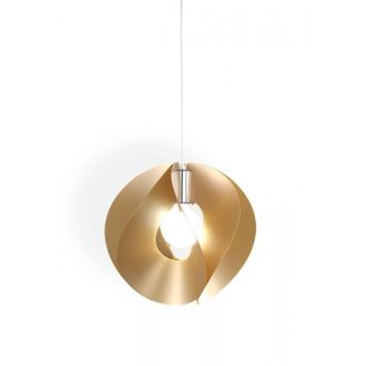 Linea Zero L&aacute;mpara Colgante Atom Gold Di&aacute;metro 45x H42 Cm