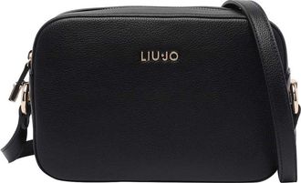 Liu Jo Black Logo Crossbody Bag