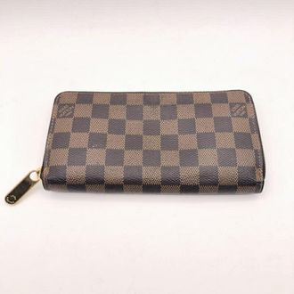 Louis Vuitton Damier Blue Damier Canvas Damier Canvas Long Wallet (Bi-Fold) (Pre-Owned)