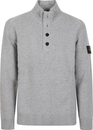 Stone Island RWS Ribbed Knit Virgin Wool-Blend Sweater
