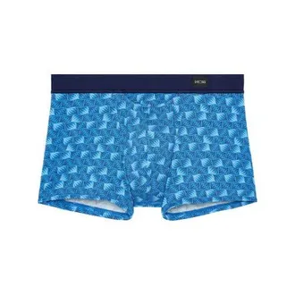 HOM Beachcomber Comfort Boxer Briefs HO1 in Blue Print at Nordstrom, Size Xx-Large