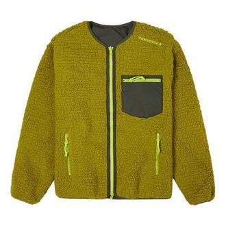 Converse Reversible Polar Fleece Stay Warm logo Jacket Green 10021950-A02