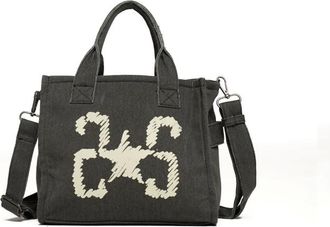 2Star Mini Bag in Tela - - Bags - Donna - Grigio - ONE SIZE