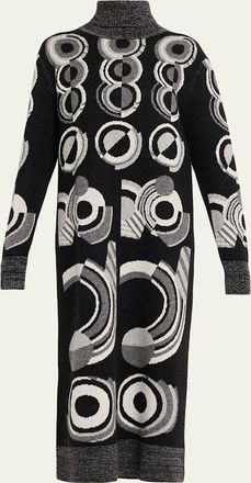 Libertine - Libertine Sonia Cashmere Turtleneck Midi Dress