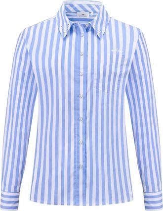 HV Polo Dames, Blouses & Shirts, Blauw, Maat: M