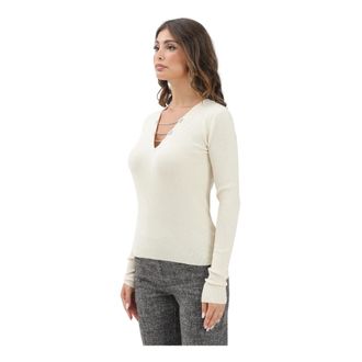 Patrizia Pepe Donna, Maglie, Bianco, L, new