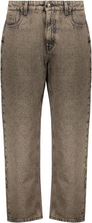 Moorer Lichtbruine jeans- comfortabel en veelzijdig - Dames - Regular Fit Jeans - Bruin - W31 - Katoen - Jeans