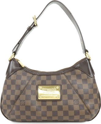 Louis Vuitton Thames Damier Brown Canvas Handbag (Pre-Owned)