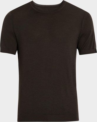 Rag & Bone Mens Aulton Knit Crewneck T-Shirt