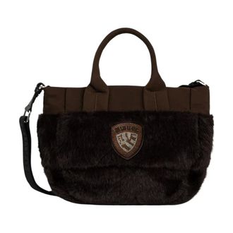 Blauer Bolso acolchado - Bags - Mujer - Marr&oacute;n - ONE SIZE
