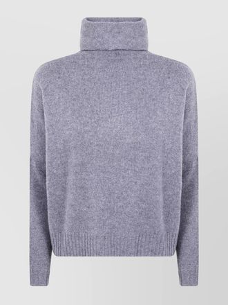 Kujten tila long sleeve turtleneck knit sweater