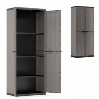Keter Armario De Resina Exterior Con Estantes Jolly Cm 68 X 39 X 166 H