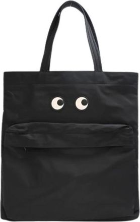 Anya Hindmarch Pre-owned Tote Bags, female, Black, Size: ONE SIZE Pre-owned I Am a Plastic Bag Tote Bag