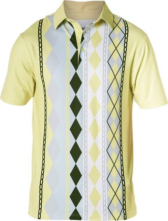 Royal & Awesome Mens Retro Golf Polo Shirts, Golf Tops, Mens Shirts, Polo Shirts for Men, XX-Large