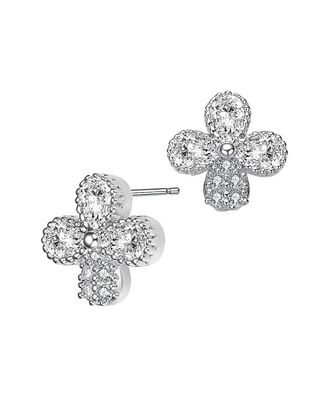 Genevive Silver Earrings