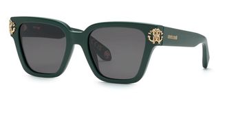 Roberto Cavalli SRC066M 0D80 Mens Sunglasses Green Size 55