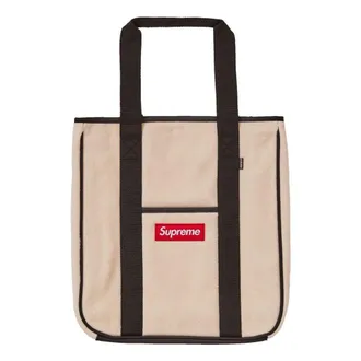SUPREME FW18 Polartec Tote Bag Beige SUP-FW18-889