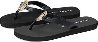 Tommy Hilfiger Crelina Womens Dress Sandals Black : 8 M, Synthetic