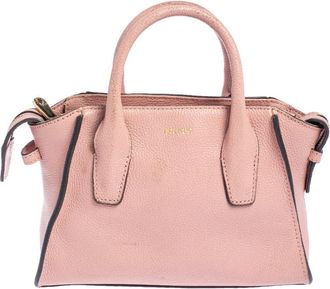 DKNY Dkny Chelsea Pink Leather Satchel