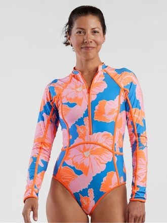 Maaji Maaji Magnolia Mirage Cardi Swimsuit Womens Bright Blue One Piece UPS1224