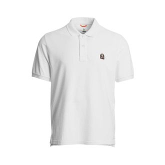 Parajumpers Polo Shirts, male, Blue, Size: 2XL Patch Polo