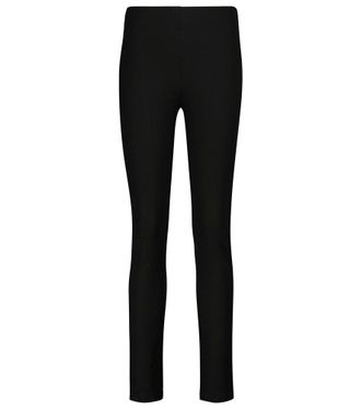 Joseph High-rise stretch-gabardine leggings