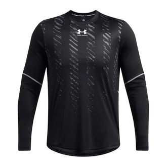 Under Armour Heren Regular T-shirt met lange mouwen (Zwart)