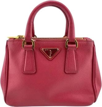 Prada Pre-owned Mini Bags, female, Pink, Size: ONE SIZE Pre-owned Vintage Mini Bag