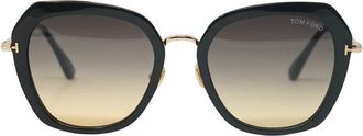 Tom Ford Kenyan FT0792 01B Gold Sunglasses