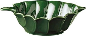 Certified International Festive Blooms Set Of 4 3D Holly Bowls