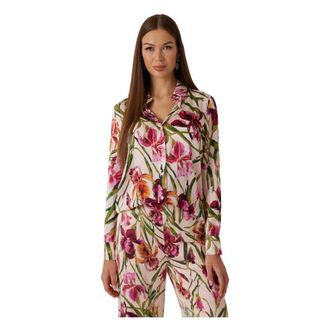 Marciano Dames, Blouses & Shirts, Roze, Maat: L