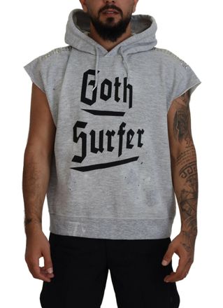 Dsquared2 Dsquared&sup2; Cotton Short Sleeves Hooded Mens T-shirt (Pre-Owned)
