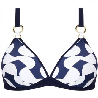 Lise Charmel Womens Croisiere For Ever Triangle Underwire Bikini Top In Navy Croisi&egrave;re