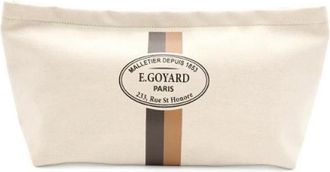 Goyard Pre-owned Le N&eacute;cessaire Canvas Pouch - unisex - Vintage Clutch - Beige - ONE Size - Vintage