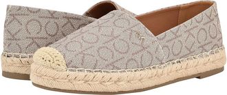 Calvin Klein Popular Womens Shoes Taupe Logo : 5.5 M, Textile