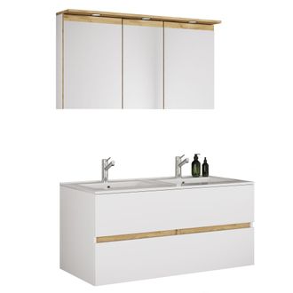 VCM Conjunto De Muebles De Ba&ntilde;o Con Lavabo Cosila-i 111 110x111x51 - Vcm