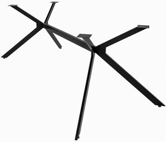 Clp Patas Para Mesa Cascada Negro L